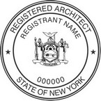 New York Registered Architect Seals