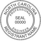 North Carolina Professional Engineer Seals