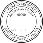 North Dakota Licensed Architect Seals