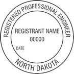 North Dakota Registered Professional Engineer Seals