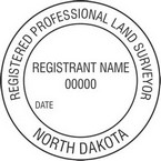 North Dakota Registered Professional Land Surveyor Seals