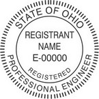 Ohio Registered Professional Engineer Seals