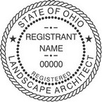 Ohio Registered Landscape Architect Seals