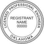 Oklahoma Licensed Professional Engineer Seals