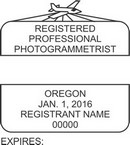 Oregon Registered Photogrammetrist Seals