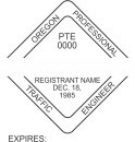 Oregon Professional Traffic Engineer Seals