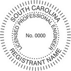 South Carolina Licensed Professional Engineer Seals