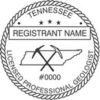 Tennessee Licensed Professional Geologist Seals
