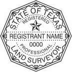 Texas Professional Land Surveyor Seals