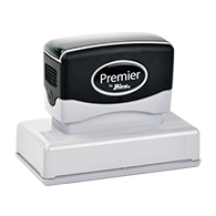 The Shiny Premier 245 Stamp is the perfect size for your larger sized stamp needs. Free same day shipping. Excellent customer service. No sales tax - ever.
