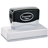 The Shiny Premier 275 Stamp is the perfect size for your larger sized stamp needs. Free same day shipping. Excellent customer service. No sales tax - ever.