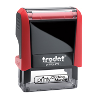 Trodat Printy 4911 Clothing Marker Stamp. Order today with same day shipping. No sales tax ever.