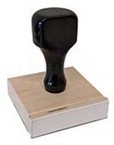 3 x 6 Traditional Wood Stamps Made Daily Online! Free same day shipping. Excellent customer service. No sales tax - ever.