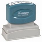 The Xstamper Signature Stamp is a time saver, helping sign your letters and checks without the aching wrist afterwards. No sales tax ever.
