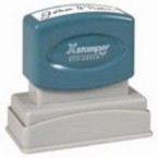 The Xstamper Signature Stamp is a time saver, helping sign your letters and checks without the aching wrist afterwards. No sales tax ever.