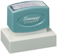 The Xstamper N16 rubber stamp is popular for return addresses, signatures, and custom artwork. No sales tax ever.