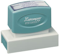 The Xstamper N18 custom stamp is a great addition to your office, with any message or image you want. No sales tax ever.